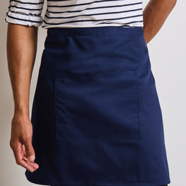 ‘Colours collection’ mid-length pocket apron
