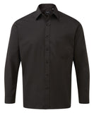 Long sleeve poplin shirt