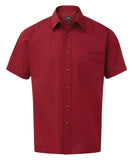 Short sleeve poplin shirt
