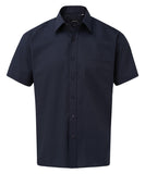 Short sleeve poplin shirt