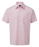 Short sleeve poplin shirt