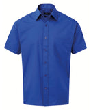 Short sleeve poplin shirt