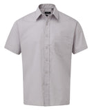 Short sleeve poplin shirt