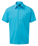 Short sleeve poplin shirt