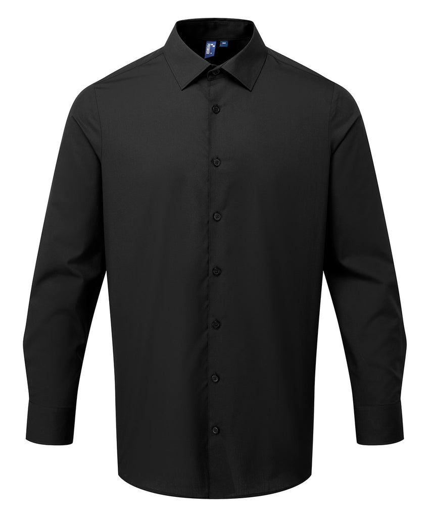 Long sleeve ‘Recyclight’ poplin shirt