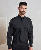 Long sleeve pilot shirt