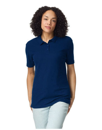 S/style Ladies Double Pique Polo