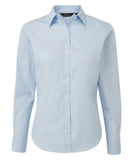 Women's poplin long sleeve blouse