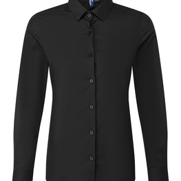 Women’s long sleeve ‘Recyclight’ poplin shirt