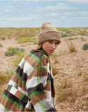 Beechfield Chunky Knitted Patch Beanie B330R - Cloudy Haze - One Size
