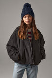 Beechfield Cable Knit Melange Beanie B480 - Black - One Size