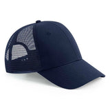 Beechfield Recycled Urbanwear 6 Panel Snapback Trucker B75R - Black - One Size