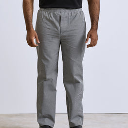 Pull-on chef’s trousers