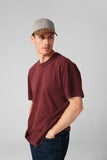 Beechfield Suede Peak Herringbone Cap B627 - Black Herringbone - One Size