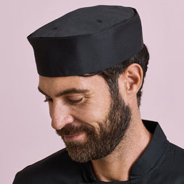 Turn-up chef's hat