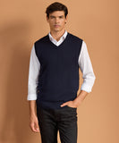 Sleeveless knitted sweater