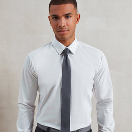 Slim knitted tie