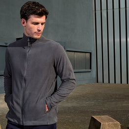 ‘Recyclight’ full-zip microfleece
