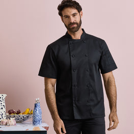 Chefs Coolchecker® short sleeve jacket