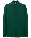 Premium long sleeve polo