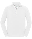 Iconic premium zip-neck sweat